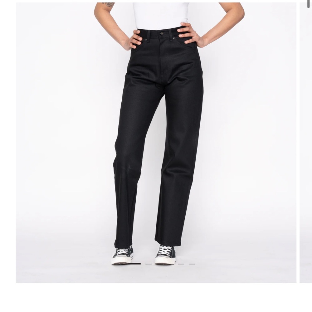 Naked & Famous Classic Jean, Black Cobra Stretch Selvedge, Size 27